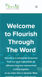 Mobile Screenshot of flourishthroughtheword.com